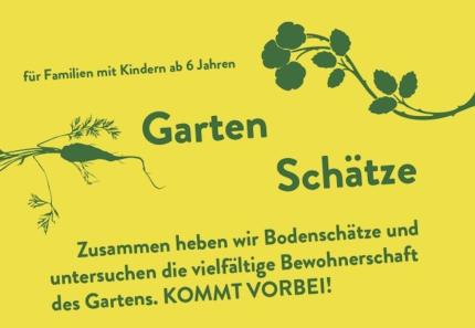 Plakat für Gartenschätze